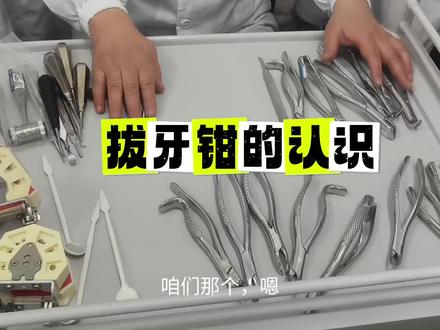 嘿嘿嘿,口腔医学生可以来看看拔牙钳的介绍哦!超级详细的。#医学生日常 @rr