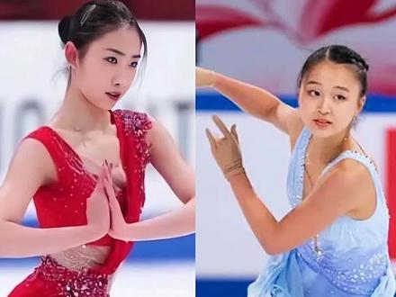 #陈虹伊#朱易#中国花样滑冰,中国花样滑冰三位女神