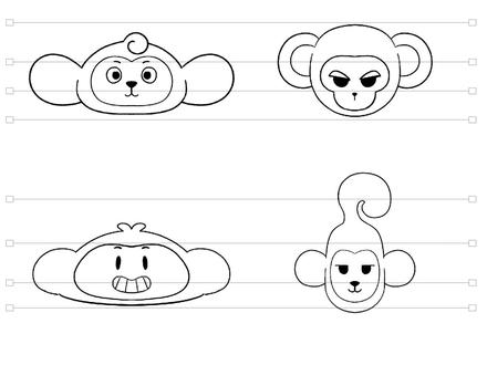 表情没特点 先别急着加细节 #吉祥物设计 #品牌设计 #ip设计 #卡通形象设计 #改稿