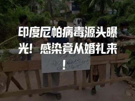 印度尼帕病毒源头曝光!
感染竟从婚礼来!
一杯椰枣汁,闯下大祸!