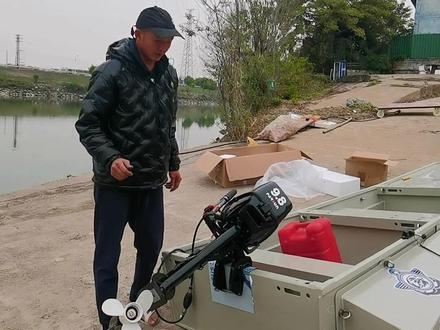 百胜,海的二冲程船外机使用教程#船外机