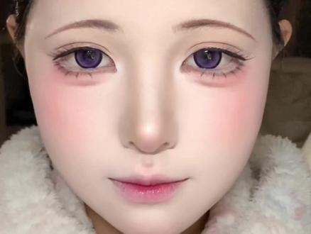 一个符合人设的淡颜自然感香奈乎妆教来也! #cos#妆面记录#妆教 #香奈乎 #鬼灭之刃