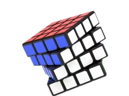 四阶魔方教学第五集,先还原三条棱#兴趣才艺 #青少年成长计划 #魔方 @抖音青少年