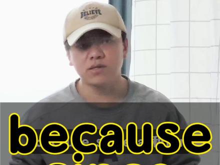 “因为”的四种表达 #英语