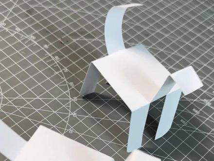 纸片马快跑 喂~你还回来吃饭吗?#手工diy #自制玩具 #折纸