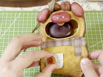 大开口豆荚小猪教程来啦~#手作diy #手工 #豆荚 #手工教程 #豆荚教程