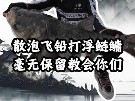 吴亚的进攻性打法 双钩散泡飞铅钓鲢鳙打连杆 毫无保留教给你们 #黑坑鲢鳙钓法 #2026dou来钓鱼 #原来钓鱼才是抖音运动顶流 #青年创作者成长计划 #詹品杯