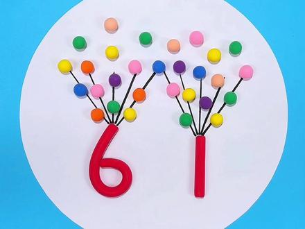 六一儿童节主题画 用粘土做个儿童节热气球吧,简单好看#六一儿童节手工 #幼儿园手工 #亲子手工 #粘土画 #早教启蒙