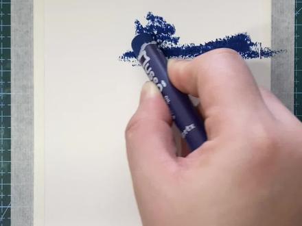 油画棒|超简单的春和景明绘画教程|油画棒新手入门绘画教程! 新手如何用油画棒画春日花与柳!#油画棒教程 #油画棒 #绘画教程 #零基础学画画 #青年创作者成长计划