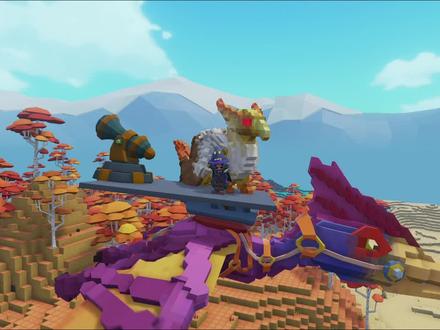 《方块方舟》霸王龙!