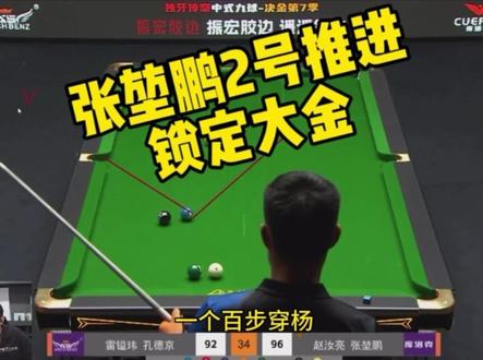 #决金#坦盾球杆 恭喜库洛克战队张堃鹏,赵汝亮成功战胜奥斯本滋战队。晋级本次决金第七季4强。@乔氏台球🎱张堃鹏 @赵汝亮 @坦盾球杆