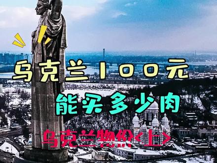 100元在乌克兰能买多少肉?#创作热词计划#乌克兰自由行攻略#乌克兰生活 @DOU+小助手