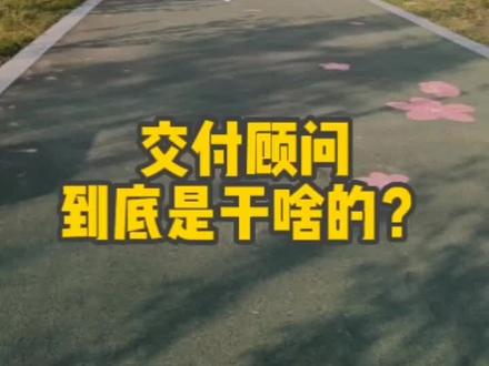 交付顾问到底是干啥的?#职场 #找工作 #转型互联网 #求职 #交付顾问 #知识分享
#需求分析 #互联网大厂