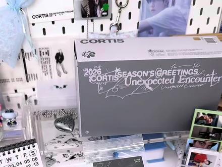 收纳cortis台历配置❗️一本卡册就够了!😻✅#cortis#cortis台历#小卡收纳 #卡册整理#卡册推荐