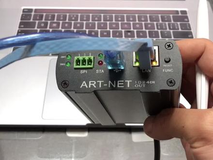 #MA控台 Onpc 连接Art_net DMX扩展器玩灯,你学废了吗?