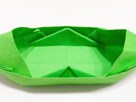 手工折纸~纸船升级版🚢两边有棚子的乌篷船 #折纸 #手工折纸 #创意手工 #亲子手工制作 #折纸教程 #折纸玩具 #亲子手工 #折纸教程折纸控 #折纸艺术 #折纸控