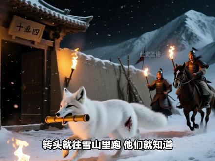 在古代雪山上用一只酱板鸭救一只狐狸到底有多冤? #沉浸式历史 #野史 #历史