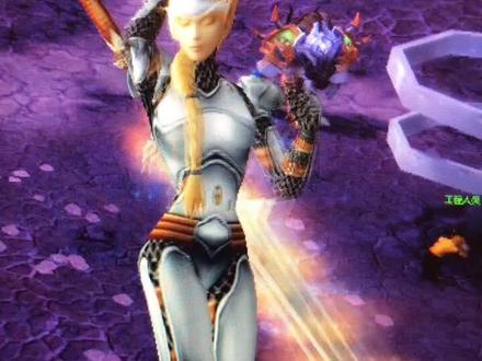 #魔兽幻化 女血精灵圣骑第一次录幻化,决定给我最喜欢幻化之一的霸主套!搭配最适合这套的武器「命运」!附魔阳炎