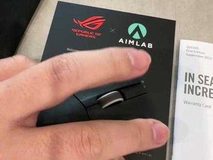 ROG又又又一新品开箱!龙鳞鼠标#diy电脑 #装机 #电脑 #ROG #鼠标