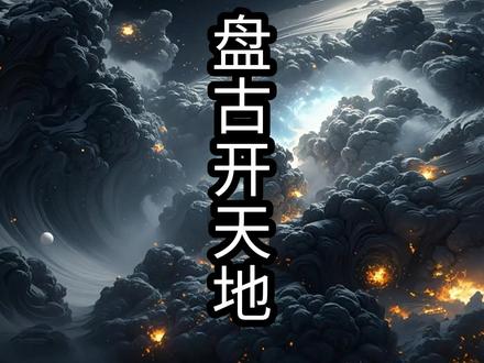 盘古开天地 #神话传说 #盘古 #神话故事 盘古开天辟地