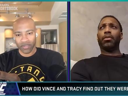 麦迪高中才知道卡特是表哥,两人回忆认亲现场,卡特直接笑翻了