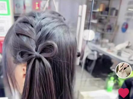 约会必备蝴蝶结侧编发教程来啦#抖音duo上热门 #简单易学 #发型教程 #发型教程简单好看