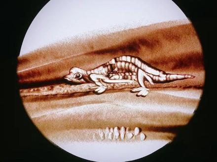 就是一种,一种麻麻咧咧迪感觉#儿童沙画 #沙画教学