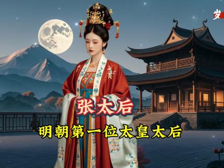 张太后,明朝第四位皇后,三贤后之一#明朝历史 #张太后