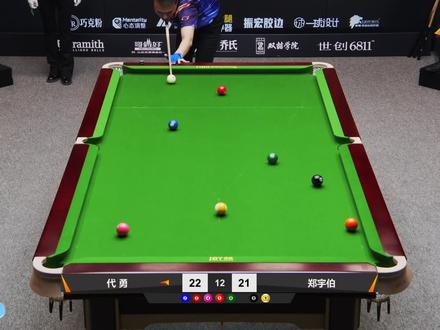 准神与天王的决金较量!各种惊艳操作层出不穷,最后一局也太快了 #中式台球 #决金中式九球 #郑宇伯 #代勇