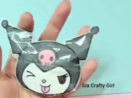 库洛米捏捏乐手工画画教程