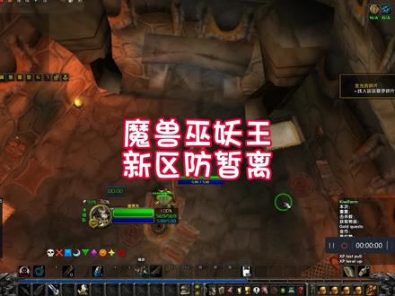 魔兽巫妖王 新区防暂离 #魔兽世界 #猪秀天