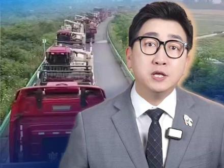 襄阳麦收现场,3万多台铁牛昼夜奋战!襄阳人用双手抢回一年收成,这就是普通人的守望相助!#千余台收割机驰援襄阳抢收 #收割机跨区作业 #感动