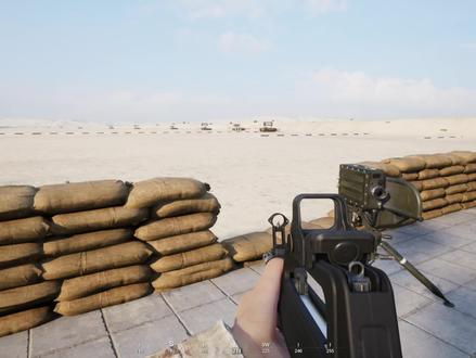今天带领大家浅试一下重武器#战术小队squad
