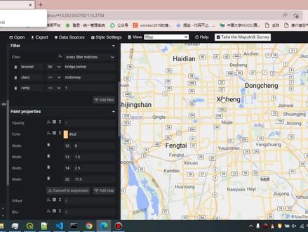 mapbox-gl视频教程配置地图样式 #地理信息