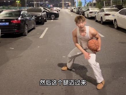 库里双背后详细教学分享! #你好篮球少年