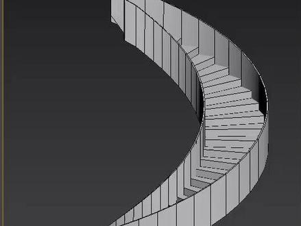 旋转楼梯做法#三维建模 #创意设计 #3d效果图 #3dmax建模 #设计
