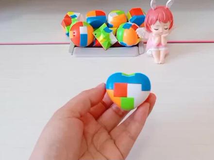 心形鲁班锁教程来喽🍡🍡🍡🍡#玩具推荐