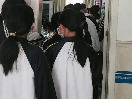 中考体育考前体检进行时