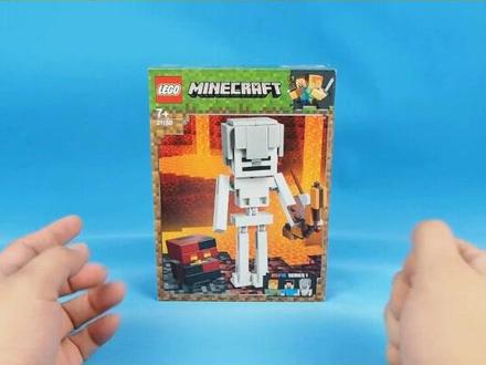 用乐高搭建我的世界里的骷髅弓箭手,99元,会不会真香?#乐高 #我的世界