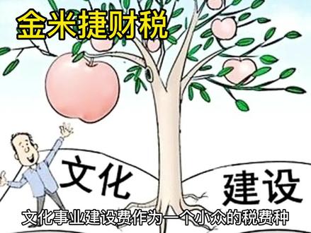 财务千万要知道,文化事业建设费是可以抵扣的#每天学点财务知识