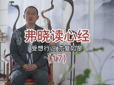 弗晓读心经17受想行识亦复如是#教育成长计划 #doudream创作者计划 #传统文化 #国学智慧