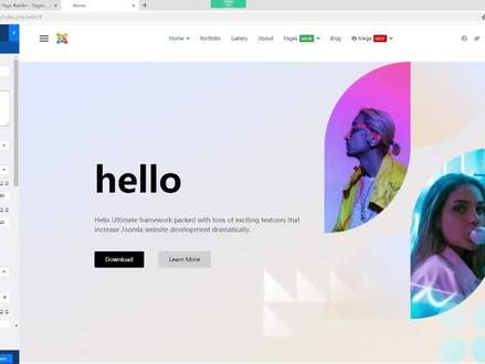 不写一行代码快速搭建网站,前台可视化编辑,简单直观! #网站 #web