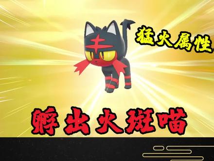 宝可梦剑盾:将炽焰咆哮虎和百变怪放进寄养屋,生出了火斑喵
