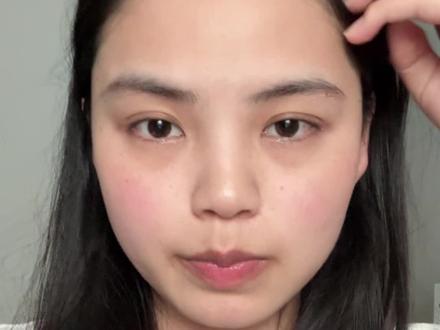 还得是轻泰裸感妆!!妆教来啦~ #新手化妆教程 #轻泰妆 #方圆脸妆容