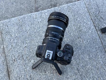 佳能R10相机的广角vlog镜头实际测试体验 #摄影器材 #相机镜头