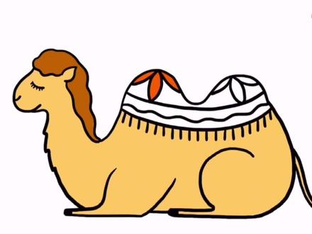 骆驼画法#简笔画教程 #简笔画简笔画 #简笔画 #简笔画的日常 #简笔画卡通 @DOU+小助手