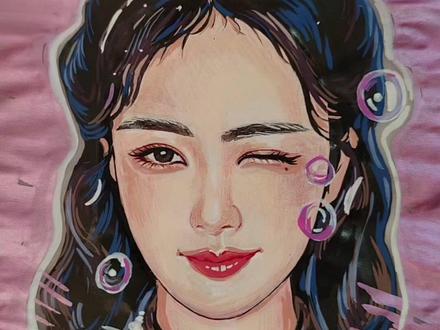 依旧挑战从DNA开始画白鹿 依旧白鹿主场,全体起立!#白鹿被粉丝合唱戳中 #白鹿 #白梦妍 #绘画教程 #白鹿不需要盐因为我是白梦妍