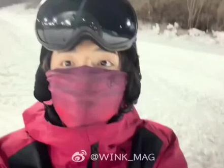 真的后怕,幸好你没事 #郝熠然#普普#云旗郝熠然滑雪