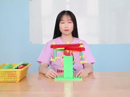 夸美洛克!孩子0-6岁的教育陪伴者!今日课程:热气球拼接!#教育 #乐高 #乐高积木 #益趣早教 #儿童早教