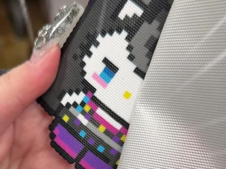 解决烫豆线条不直小tips!#拼豆烘焙布 #拼豆熨烫技巧 #粗纹理烘焙布 #歪豆歪豆烘焙布